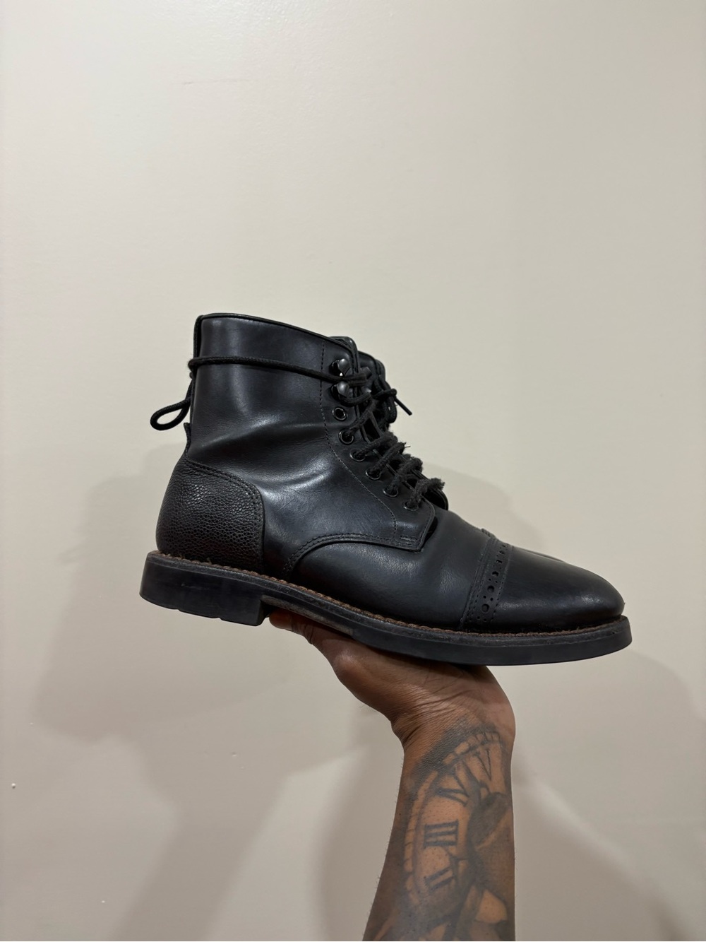 Coach Leather Boots